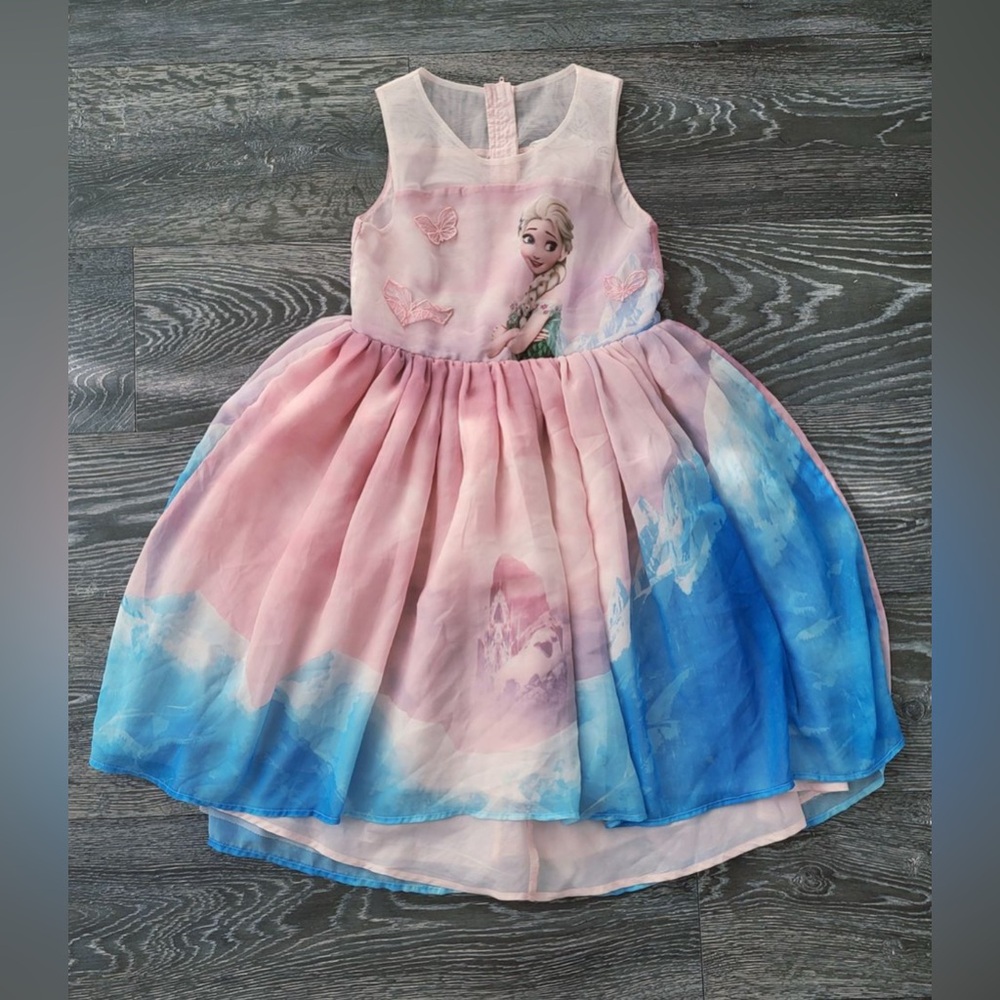 H&M Disney Princess Frozen Elsa Dress size 9-10